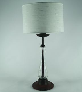 LAMPARA DE MESA JANA OXIDO/VIDRIO                        