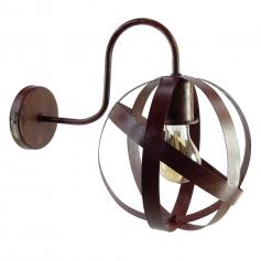 APLIQUE DE PARED ESFERA OXIDO                        